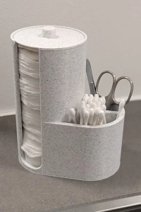 Pamukluk – Makyaj Pamuğu Düzenleyici | Şık Banyo ve Makyaj Organizeri